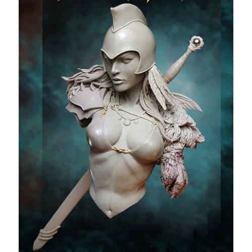 1:10 scale die-cast resin model needs to be painted with resin bust free shipping