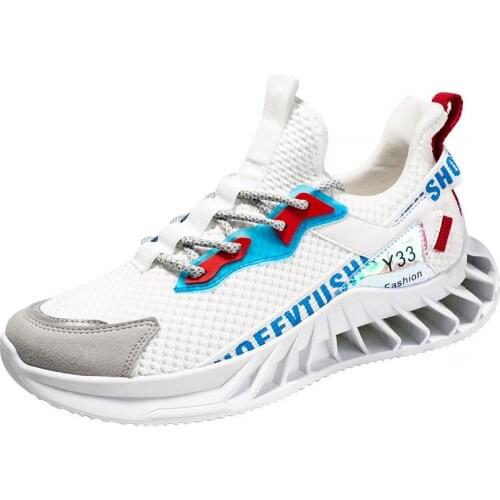 Running Shoes Men Chunky Sneaker Mesh Breathable Autumn Trend Platform Lightweight Mens Casual Shoes Athletic Male Sneakers 2021