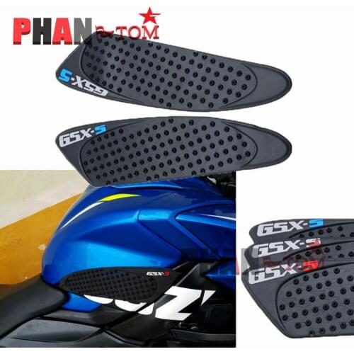 Motorcycle Tank Traction Side Pad Gas Fuel Knee Grip Decal For Suzuki GSXS1000 GSX-R1000 GSXS 1000 2015 2016 2017 2018