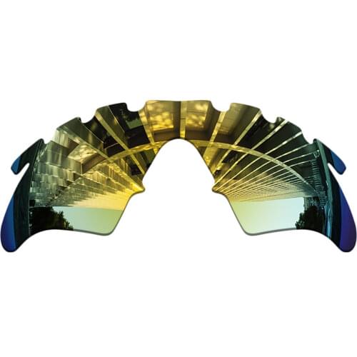 Polarized Replacement Lense For-Oakley M Frame Sweep Vented Sunglasses Frame True Color Mirrored Coating - Yellow Options