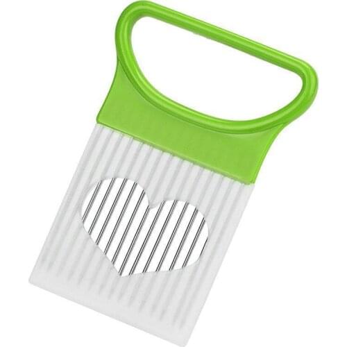 Steel Onion Needle Onion Fork Vegetables Fruit Slicer Accessories Cutter Tools Kitchen Holder Tomato Cutting Safe Aid Q6J0