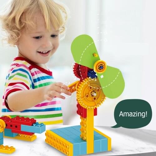 Building Construction Toys for Children Kids Toys Building Blocks Kit for Kids Aged Educational Toys Gears Sets Boy Girl Gift
