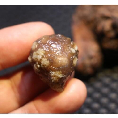 Big Treasure Talisman Power Cool Chinese Inner Mongolia Alashan Desert Agate Natural Eye Bead Amulet With A Hole Timestown D7