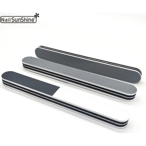 High Quality 10pcs Nail Buffer Block Professional Nail Files Acrylic Sanding Buffing Polisher Manicure Pedicure Nail Art Tools