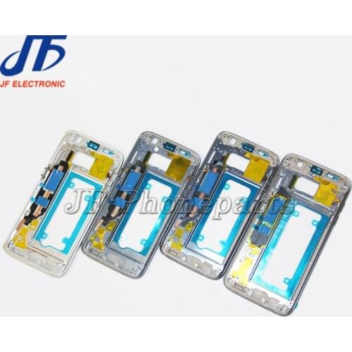 10pcs/lot Middle Plate Frame Housing Bezel Chassis For Samsung Galaxy S7 G930F S7 edge G935F with all small parts