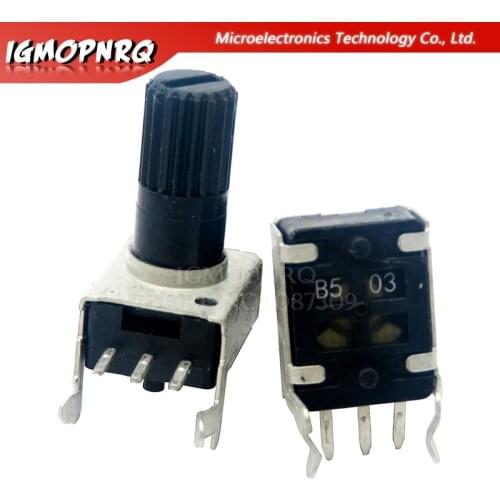 10pcs RV09 Horizontal12.5mm Shaft 5k 10k 50k 100k 0932 Adjustable Resistor 9 Type 3pin Seal Potentiometer igmopnrq