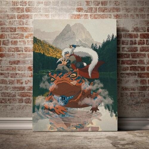 5D Diamond Painting Jiraiya Gamabunta Cartoon Animation Diamond Embroidery Poster Cross Stitch Kit Mosaic Picture Home Decoratio