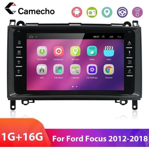 Camecho 8 Inch 1GB+16GB Android 9.1 Car Multimedia Player Autoradio GPS Radio For Mercedes-Benz B200 2008-2014 Navigation Stereo