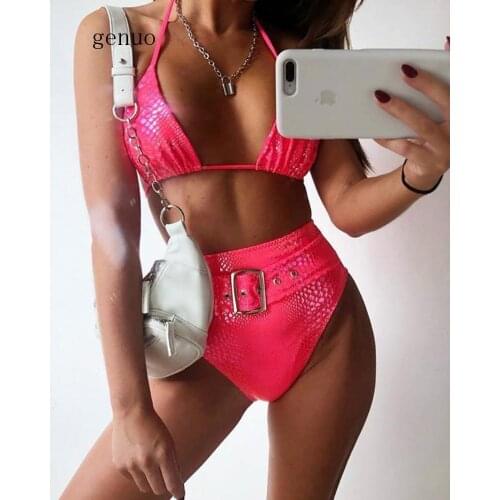 Genuo Leopard Swimwear