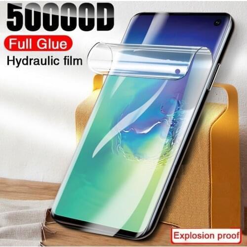 Full Cover Hydrogel Film For Samsung Galaxy A01 A11 A21 A31 A41 A51 A71 Protective Glass M11 M21 M31 M31S M51 Screen Protector