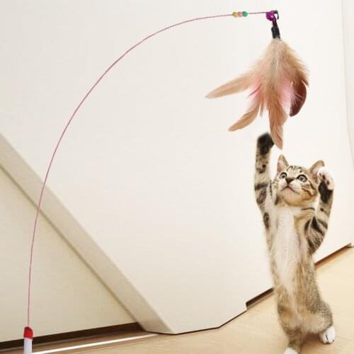 Pet Cat Toy Plush Funny Play Cat Toys Ring Bell Happy Cats Accessories High Quality Good Elastic Rope Toy pet supplies cat toys