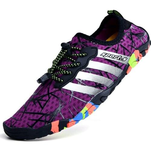 Unisex Swimming Beach Seaside Diving Upstream Shoes Breathable Non-slip Women Men Water Sports Shoes Couple Aqua Shoes Sneakers