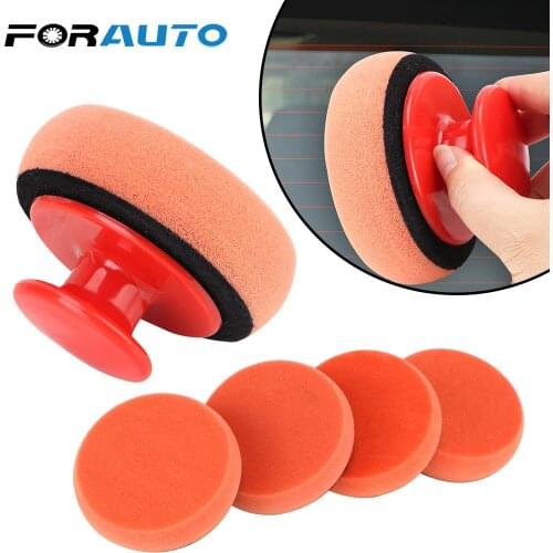 LEEPEE Buffing Polishing Pad Flat Sponge Polisher Kit Car Wash Maintenance for Car Glass Polishing Car Accessories