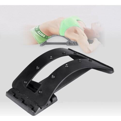 Back Massager Stretcher Magic Support Stretch Lumbar Spine Pain Relief Magnetic Therapy Relaxation Fitness Equipment 4 Gear
