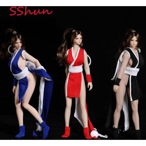 1/6 Scale female soldier Mai Shiranui suit Model suitable For ph TBLeague 1/12 rubberized female body DIY Accessories