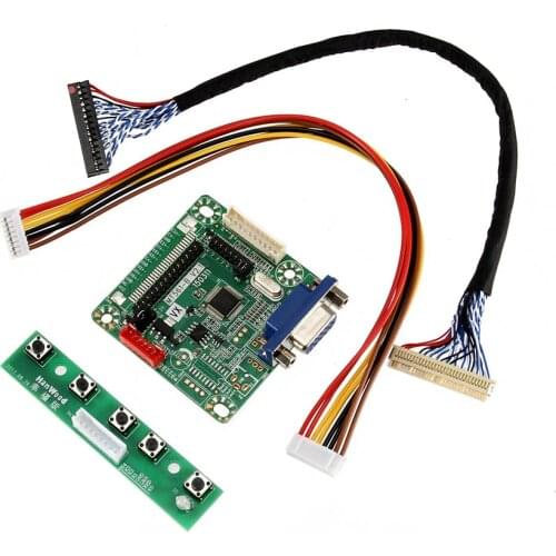 MT6820-B Universal LVDS LCD Monitor Driver Controller Board 5V 10"- 42" Laptop Computer Parts DIY Kit Expansion Module