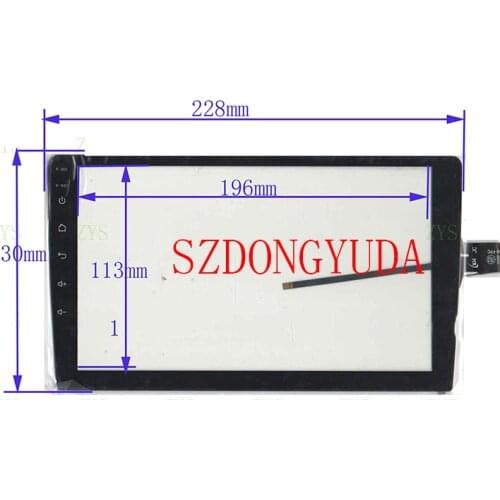 9inch 2.5D 6PIN 228*130 GT911 CAR GPS Touch Screen Panel Digitizer Glass Sensor Replacement For XY-PG9020-FPC-A11 X XY-PG90097