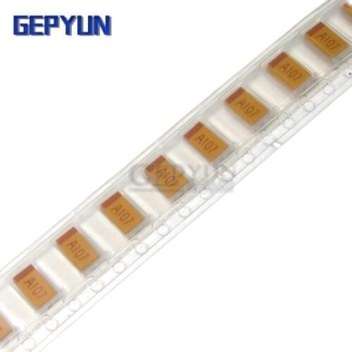 10pcs Type B 1UF 4.7UF 10UF 47UF 100UF 220UF Tantalum Capacitor 4V 6.3V 16V 20V 25V 35V 50V 3528 1210 227 476 107 Gepyun