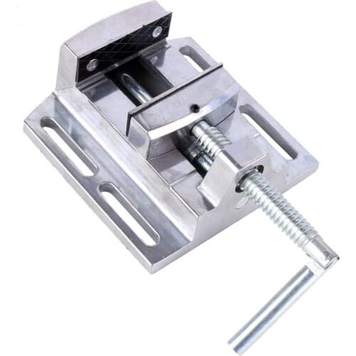 2.5 inch Mini Aluminum Drill Press Vise Mini Vice Flat Pliers Repair tools for woodworking DIY tool Milling Machine