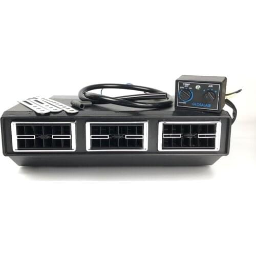 Universal 12V/24V Air Heater Air Conditioning Evaporator Assembly Heating Air for Car Classic Chevy Truck Van Bus Camper A/C