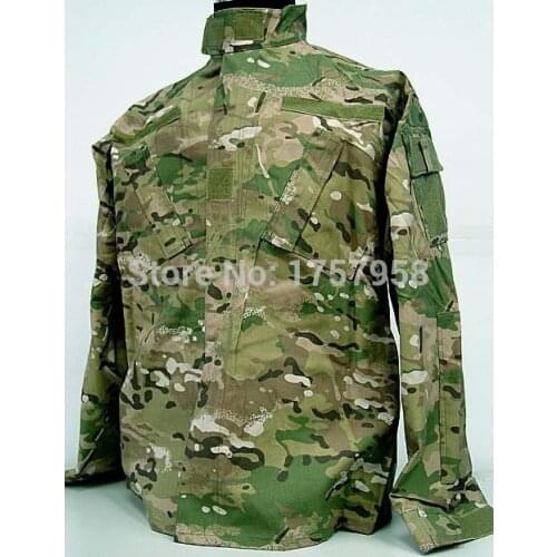 USMC Military US Camouflage Multi Camo BDU Uniform Set Multi Camo Shirts and Pants