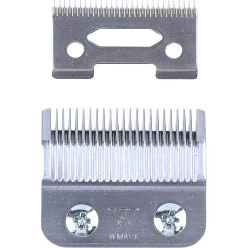 2pcs Professional Hair Clipper Blade High Carton Steel Clipper Accessories Golden For Choice Silver Screws