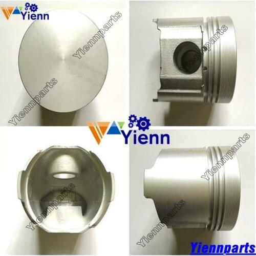 3D84-1 3T84 3T84HLE 3T84HLE-TBS Piston Kit 129350-22090 129367-22090 For Yanmar Takeuchi TB25 Excavator Engine Repair Parts