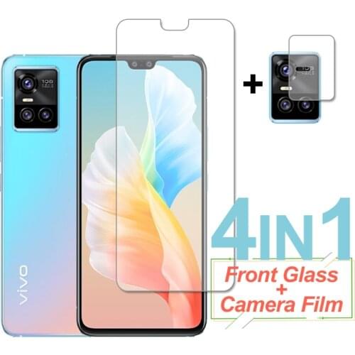 4-In-1 Screen Protector For ViVo S10 Pro Tempered Glass For ViVo S10 HD Protective Phone Camera Lens Film On For ViVo S10 Pro