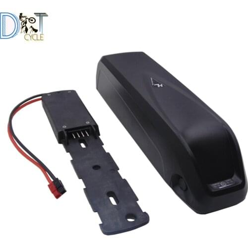 Rechargeable 18650 battery pack Hailong down tube battery 52V 12.8Ah for fat tire ebike/city ebike Li-ion ebike battery