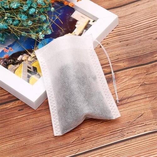 Tea Bags Disposable Non-woven Fabric Food Grade Empty Tea Bag Environmental Can Be Filled With Rose Filter Paper Filter Diffuser