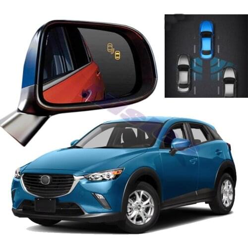 Car BSM BSD BSA Radar Warning Safety Driving Alert Mirror Detection Sensor For Mazda CX-3 DK 2015 2016 2017 2018 2019 2020