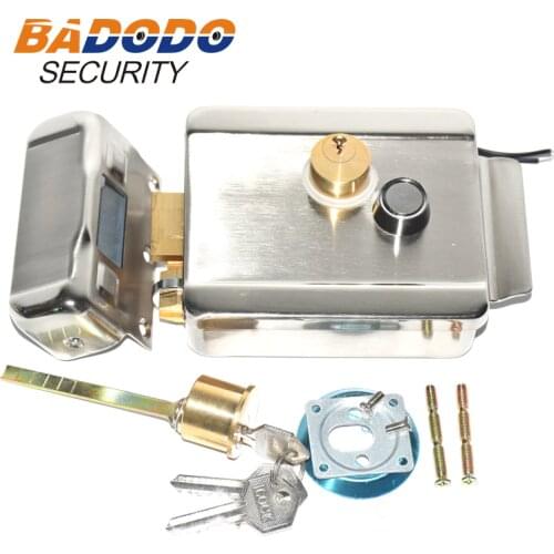 Electric Gate Door Lock Secure Electric metallic Lock Electronic Door Lock for Video Intercom Doorbell Door Access Control