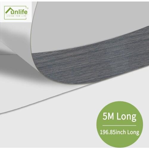 Funlife® 20x500cm Dark Oak Stair Stickers Anti-Slip Waterproof Bathroom Peel Stick Self-Adhensive Decorative Home Floor Sticker