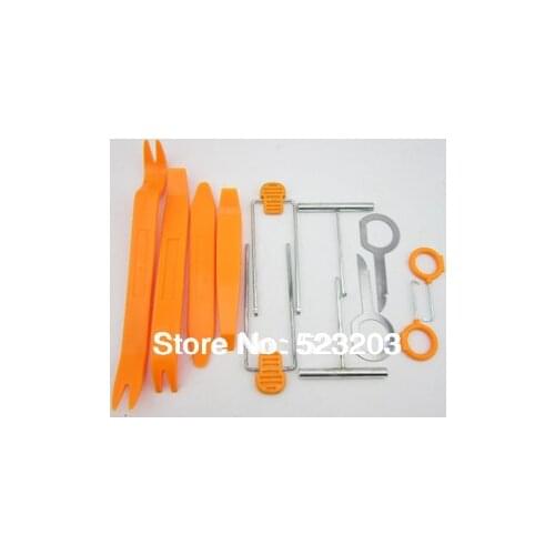 12pcs Car Door radio Interior Plastic Trim Panel Dashboard Installation Removal Pry Stereo Refit Tool Kit