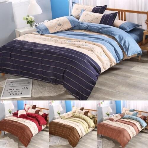 Chic Floral Duvet Cover Set Includes Duvet Cover With Pillowcases Without Filler Without Sheet Reactive Printed