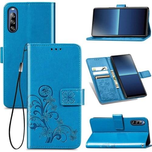 Flip Leather Case For Sony Xperia L4 Case Magnetic Wallet Cover For Sony Xperia L4 Phone Cover L 4 Coque