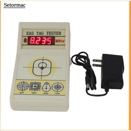 Mini EAS Tag Tester Security Label Detector RF8.2Mhz EAS Frequency Tester Retail Anti Theft Systems