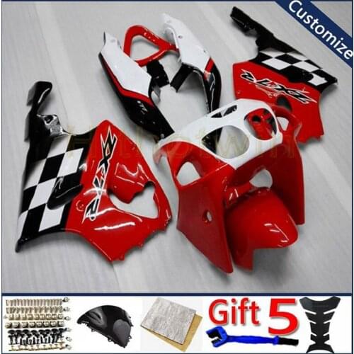Motorcycle cowl For ZX7R 1996 1997 1998 1999 2000 2001 2002 2003 ZX-7R ABS plastic motor Fairings kit red black