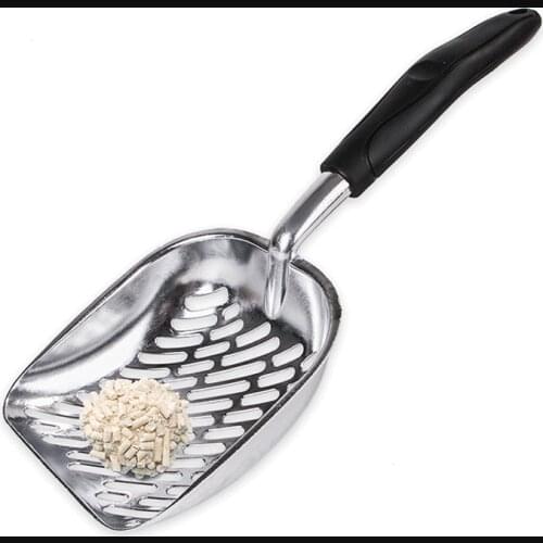 Aluminum Alloy Cat Poop Litter Scoop Pet Toilet Litter Cleaning Supplies High Quality Cat Shovel Durable Pump and Sand Filter