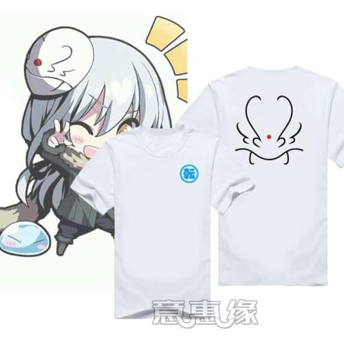 New Tensei Shitara Slime Datta Ken T-shirt Anime Rimuru Tempest t shirt Cotton Summer Short-sleeve Tees tops