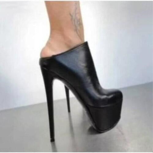 SHOFOO shoes,Beautiful and fashionable ladys shoes,about 18cm high-heeled womens shoes, round toe pumps.size: 34-45