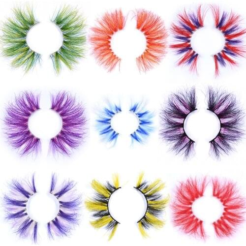 OKAYLASH Fluffy 3D 5D Wispy Dramatic Eyelashes Messy Style Bomb 25mm Long Eye Lashes Vendor Russia Volume Cilias