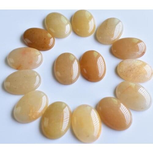 Wholesale 30pcs/lot fashion high quality natural stone Oval CAB CABOCHON for jewelry Accessories 25x18mm free shipping