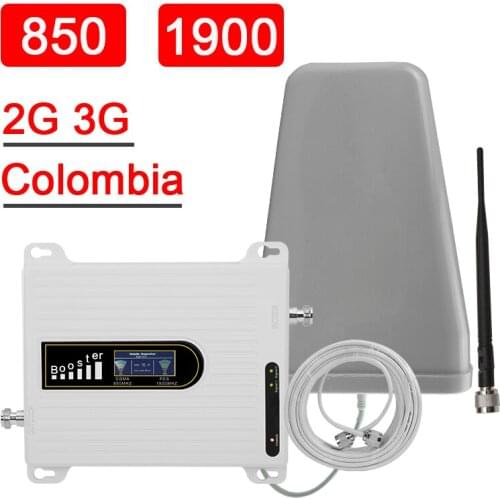 Signal repeater cell phone 850mhz repeater Cellular amplifier Cell Phone Signal Booster CDMA 850 PCS 1900 LTE 1900 70DB