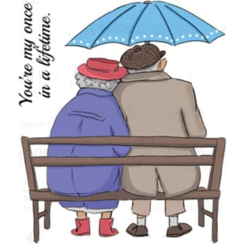 Figure Transparent Silicone Rubber Stamp and Die Sheet Cling Scrapbooking DIY Cute Pattern Photo Album