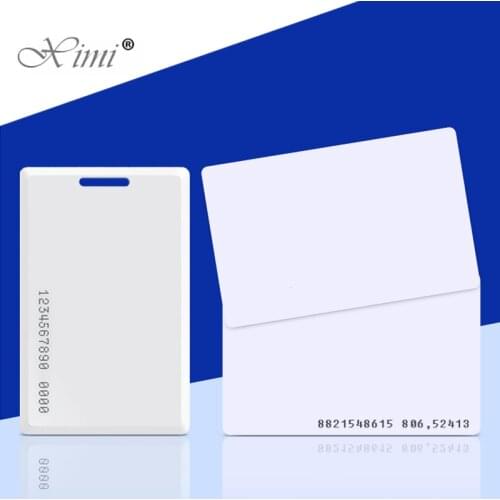 ID/IC Card Proximity Card Smart Card For Access Control And Time Attendance System TK4100/EM4200/F1108 125KHZ/13.56MHZ RFID Card