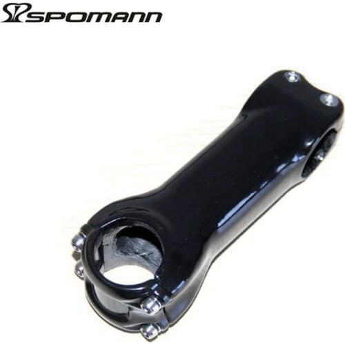 Spomann UD Black Carbon Fibre Bike Stem 31.8mm Mountain Road bicycle Stem MTB Angle 6 Cycling Parts 70/80/90/100/110/120/130mm