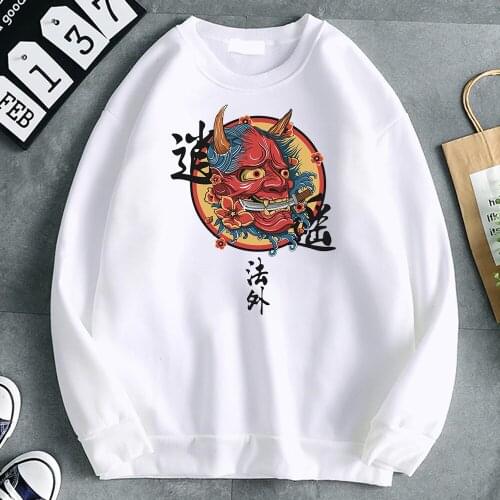 Japanese style Dragon Print Hoodie Men Autumn New Fleece Soft Pullover Punk Style Loose Fashion Sweatshirts Harajuku Tracksuits