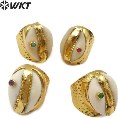 WKT Rings With Cubic Zirkonia For Women