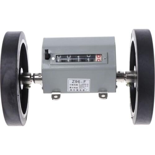 Z96-F Mechanical Length Counter Meter Counter Rolling Wheel 1-9999.9M Drop Ship